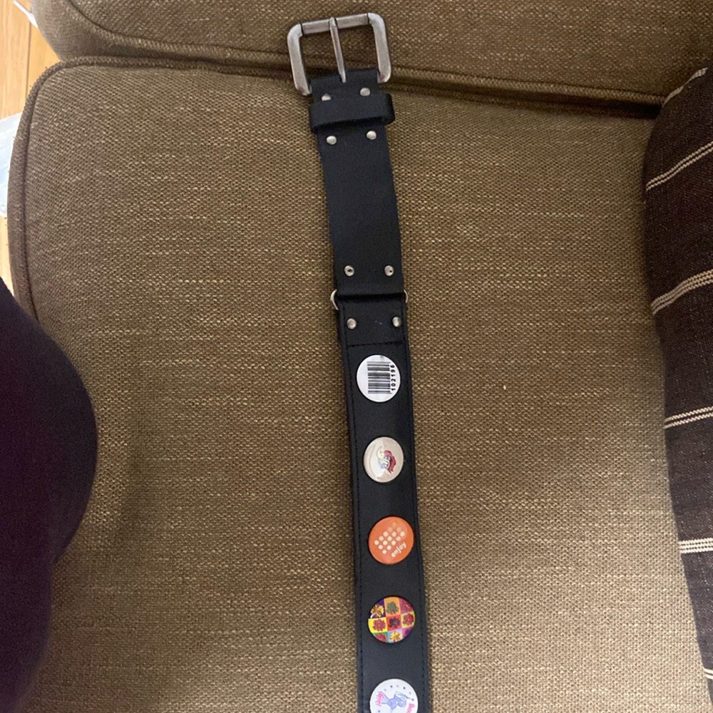 Vintage button belt size 32